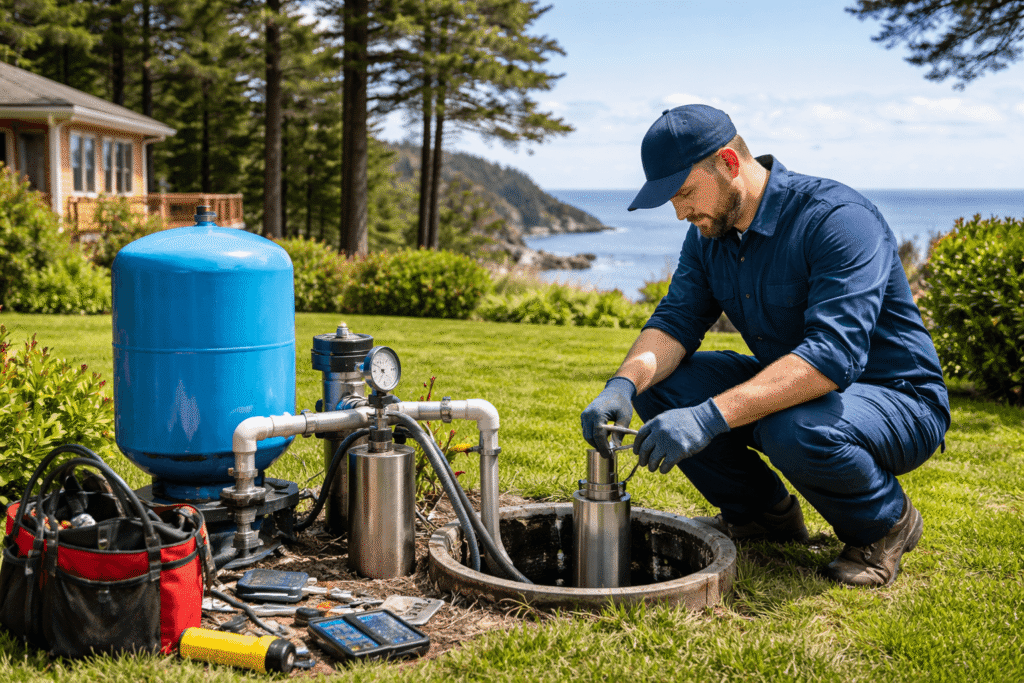 Newport well and pump service near me