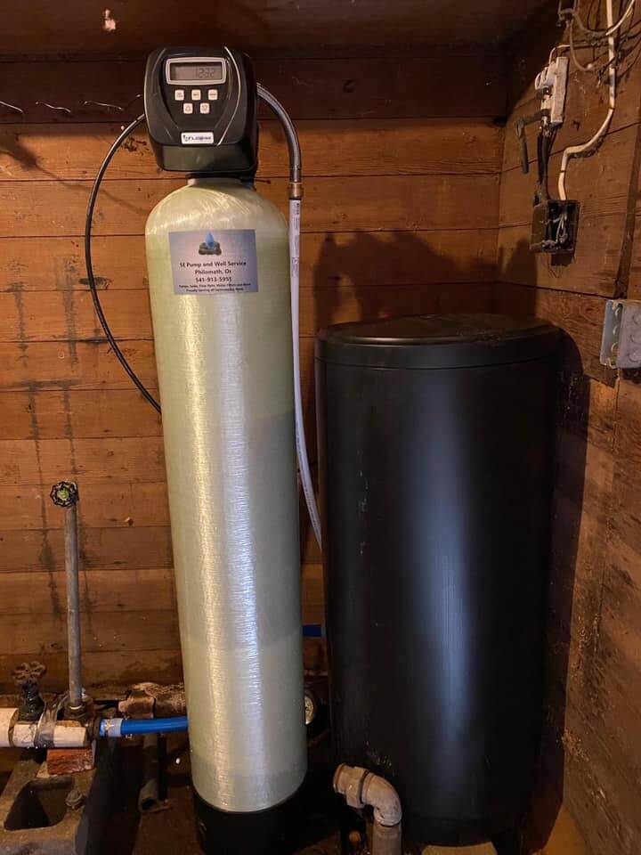 how to get iron out of well water