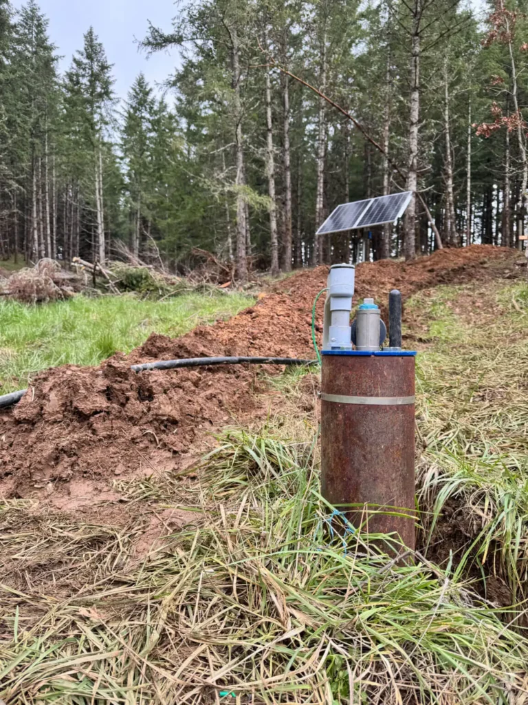 Trenching-and-Water-Line-Installation